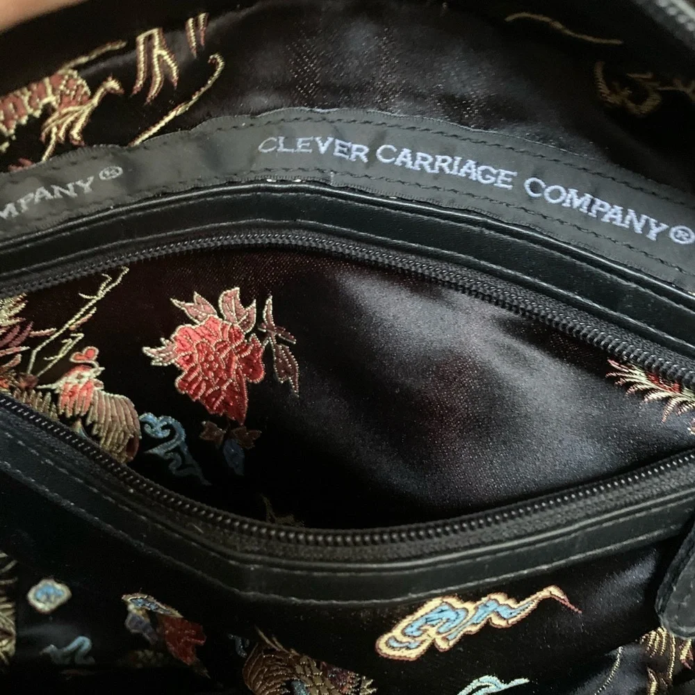 Clever Carriage Company Leather Purse